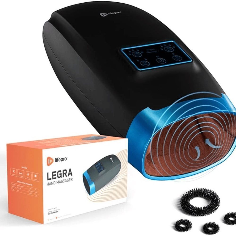 Lifepro Legra Hand Massager - for Arthritis & Carpal Tunnel Relief • New in Box